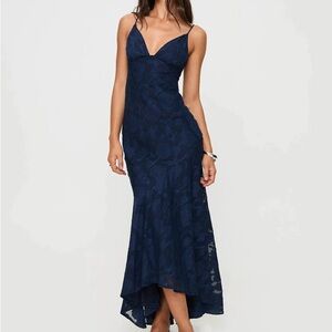 Princess Polly CYRENE MAXI DRESS NAVY